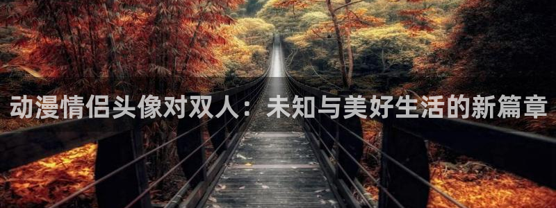 age动漫更新：动漫情侣头像对双人：未知与美好生活的新篇章